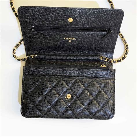 chanel quilted wallet on chain|chanel wallet online store.